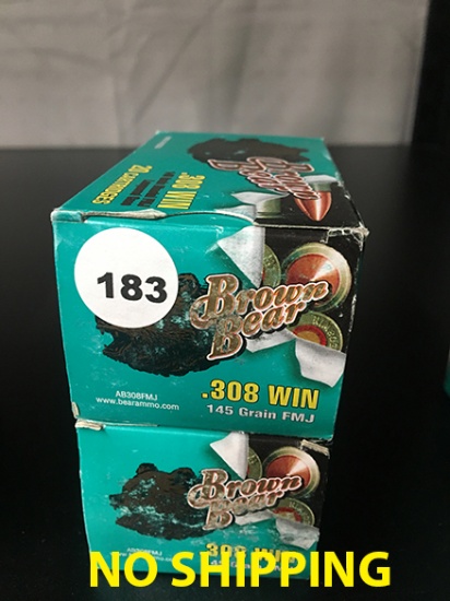 40 Rds, 308 Win, 145 gr