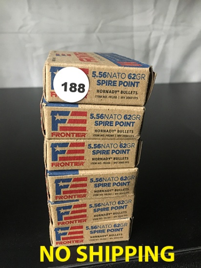 120 Rds, 5.56 Nato, 62 gr