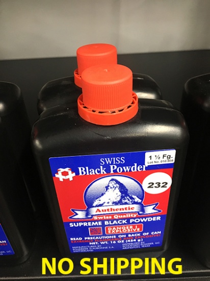 2 lbs Supreme Black Powder