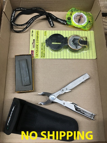Flip Grip Pliers, West Stone, Compass