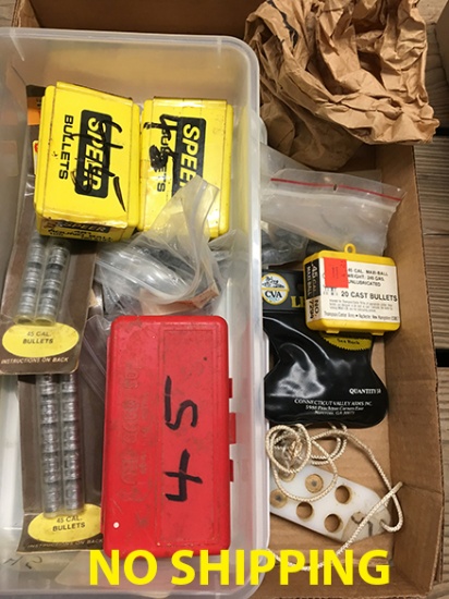 45 Cal. Bullets, etc