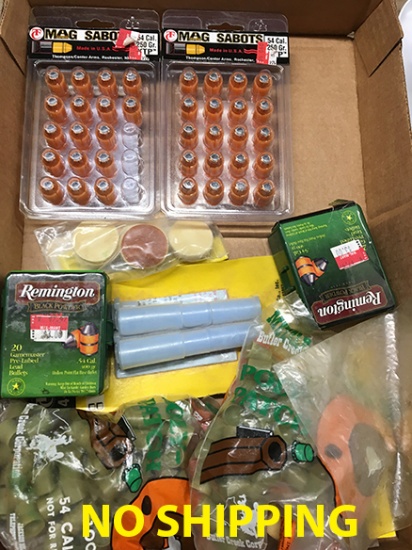 54 Cal. Bullets, etc