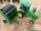 JD Toy Tractor & Bailer