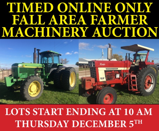 Fall Farm Machinery Auction
