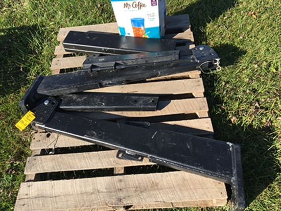 Foldable ROPS and Hardware, Sieres 5 JD