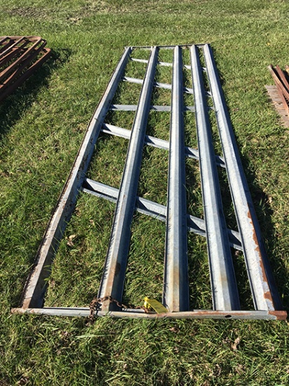 14 ft. Galvanized Gate