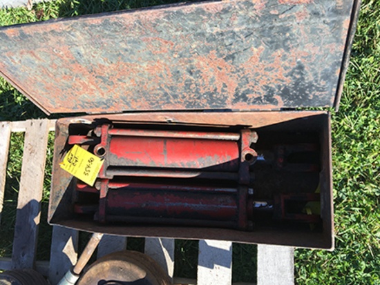2 Cylinders and Metal Box