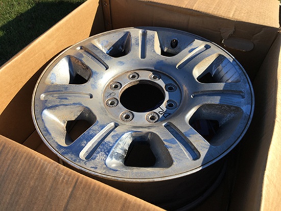 (4) 20 in X 9 in. 8 Bolt Rims
