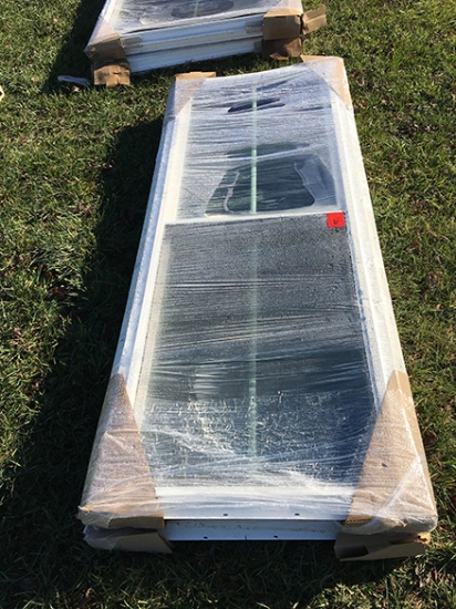 (2) New 28 X 6 ft. Windows