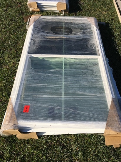 (2) New 48 X 6 ft. Windows