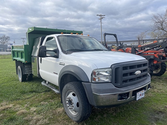 2005 Ford F450 Dually, Power Stroke V8, 6.0L Engine, Auto, 78,412 Miles