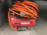 Central Pneumatic Portable Air Compressor, 110 psi