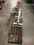 Set of 2 Ladder Jacks with Wood Plank