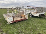 8 1/2 ft X 8 ft. Flat Bed w/ Tool Boxes and Ladder Rack