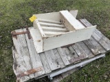 Wooden Sheep Feeder and Gate