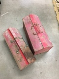(2) Metal Tool Boxes
