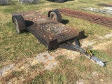 Low Pro Custom Made Trailer, 4 X 12 Mesh Floor