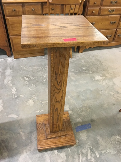Oak 3 ft. Fern Stand