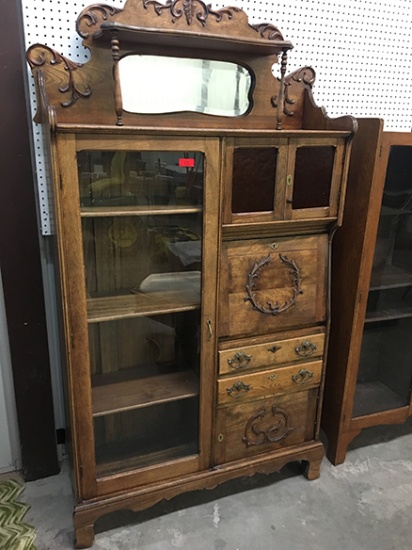 Secretary w/ Beveled Mirror