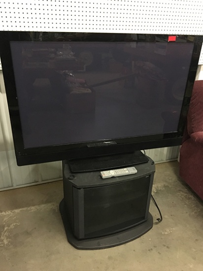 Pioneer 50 in. TV and Stand