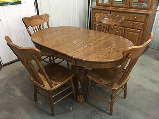 Oakwood Industries 5 ft. X 3 ft. Table & 4 Chairs