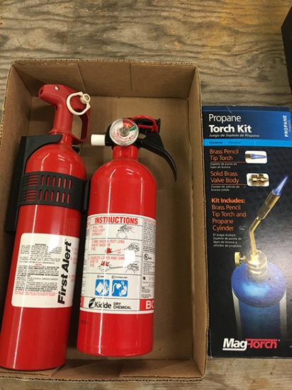 Propane Torch Kit and Fire Ext.