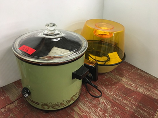 Crock Pot, Popcorn Popper
