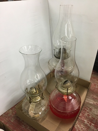 (3) Oil Lamps