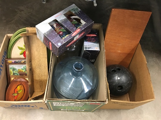 Holiday Glasses, Pictures, Bowling Ball, etc.