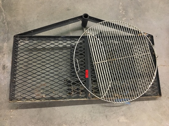 Firepit Grill and Grill Rack