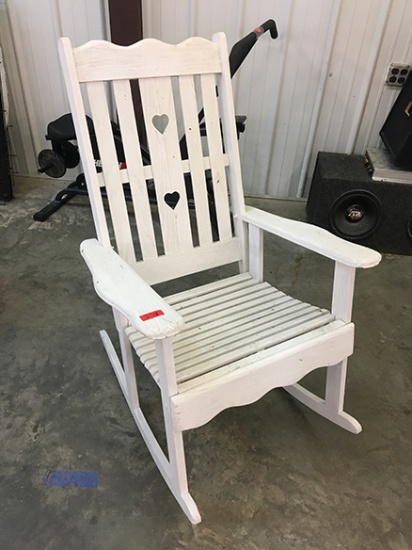 Wooden Outdoor Rocker