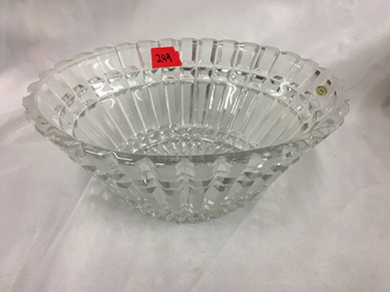 Lead Crystal 11 in. Bowl