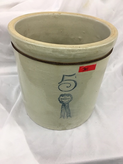 5 gal. Blue Ribbon, Cracked