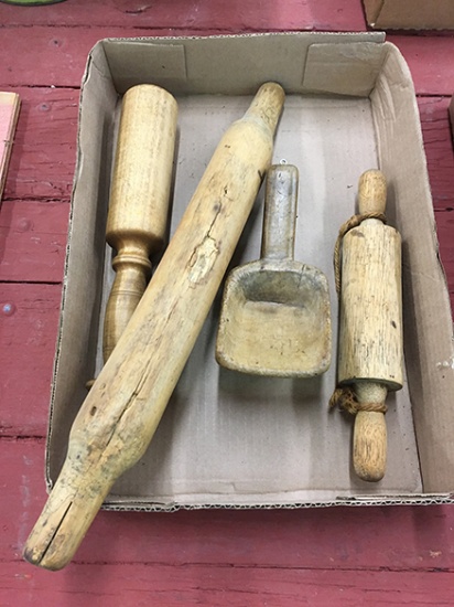 Primitive Rolling Pin, etc.