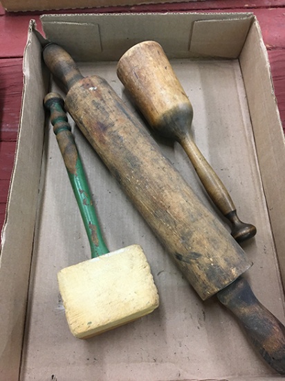 Primitive Rolling Pin, etc.