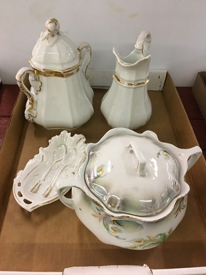 Germany Cracker Jar & Other China