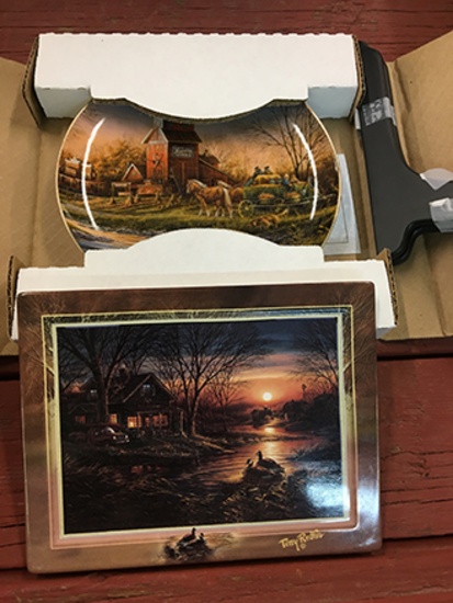 Terry Redline Plate & Picture