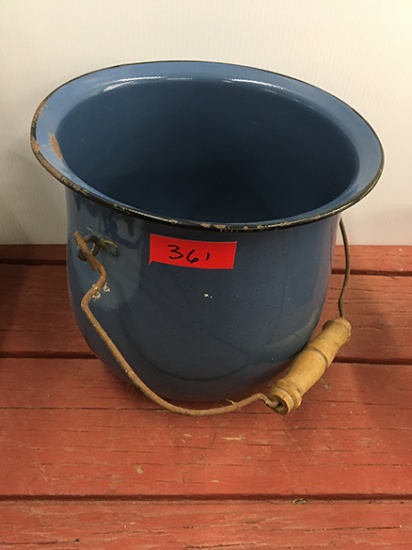 Enamelware Bucket