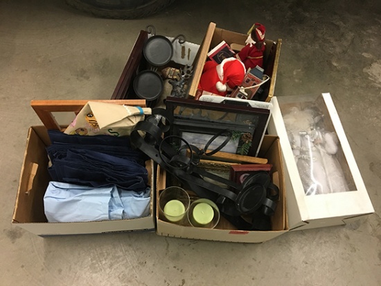 Boxes of Misc. as Shown