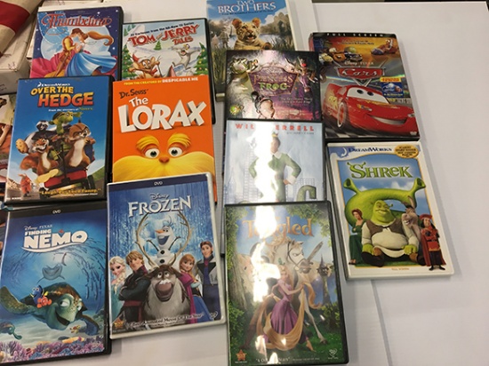 Kids DVD's