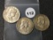 1951, 51-D, 51-S Franklin Half Dollars