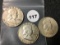 1952, 52-D, 52-S Franklin Half Dollars