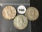 1960, 61-D, 61 Franklin Half Dollars