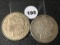 (2) 1921-S Morgan Dollars