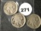 1924, 24-D, 24-S Buffalo Nickels