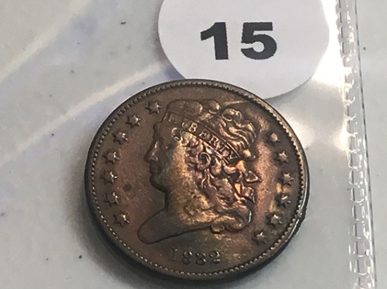 1832 Half Cent