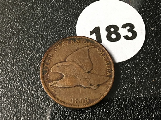 1858 Flying Eagle Cent