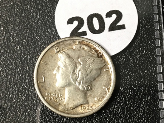1925 Mercury Dime