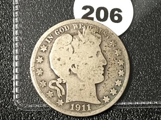 1911-S Barber Half