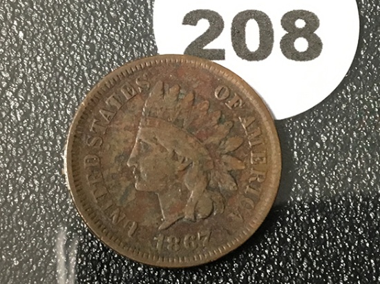 1867 Indian Cent